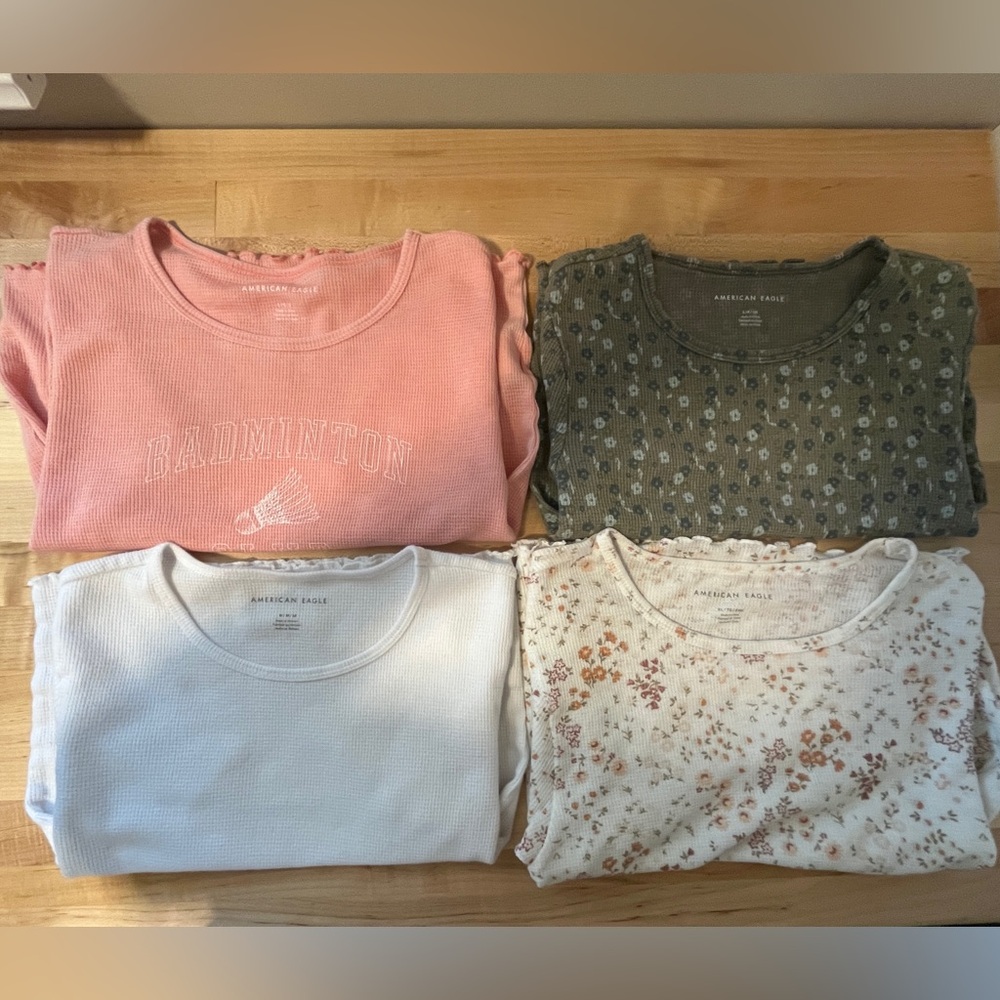 American Eagle Baby Tees - Bundle of FOUR
